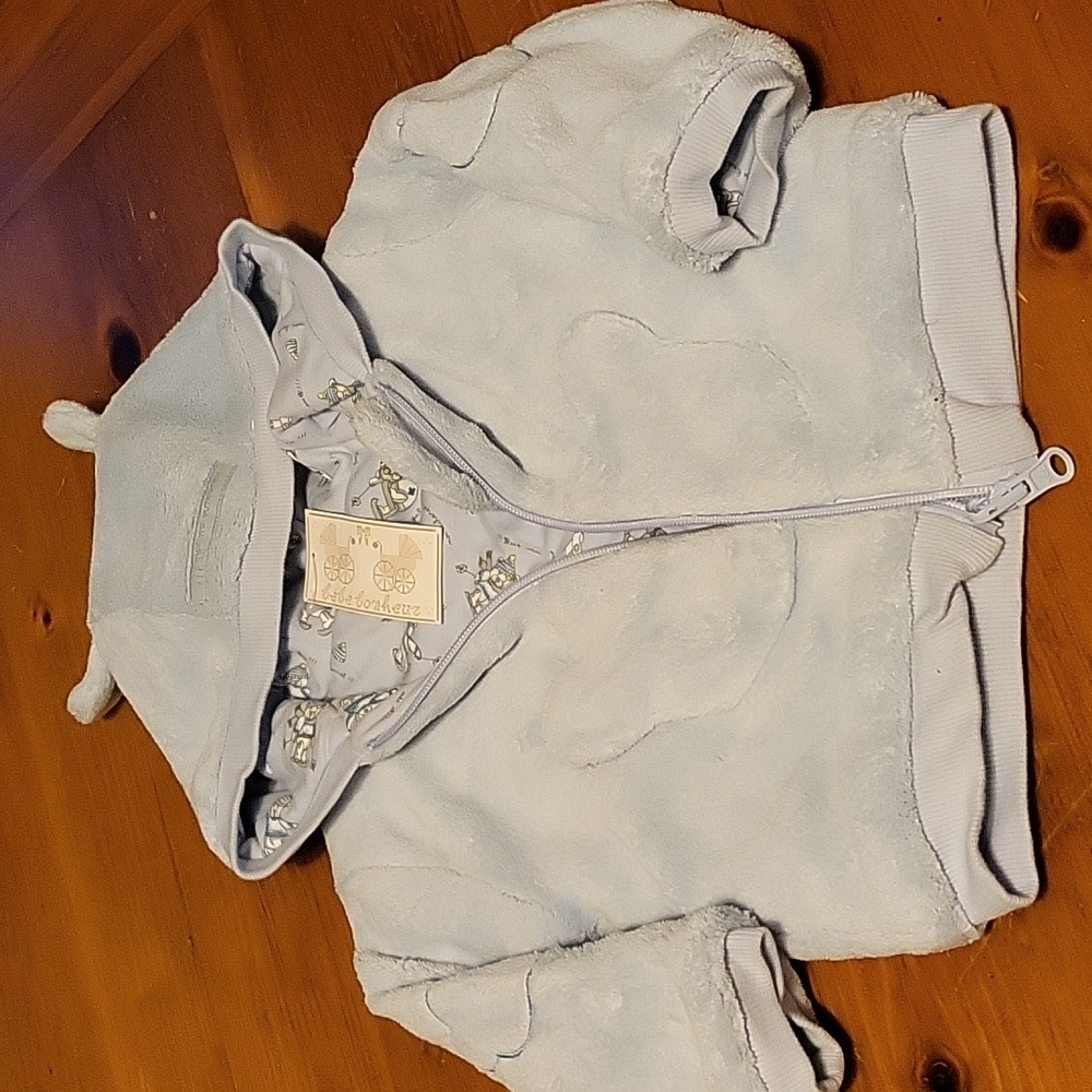 NwT Bebe Bonheur reversible sweatshirt